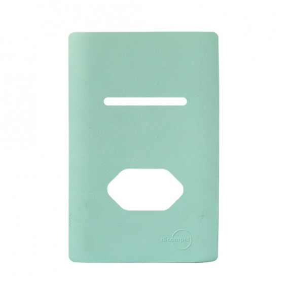 Placa p/ 1 Interruptor + Tomada 4x2 - Novara Siciliano